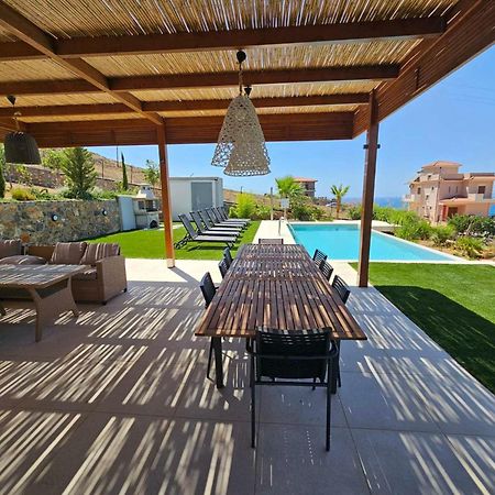 Luxury Villa U Kokkini Hani Exterior foto